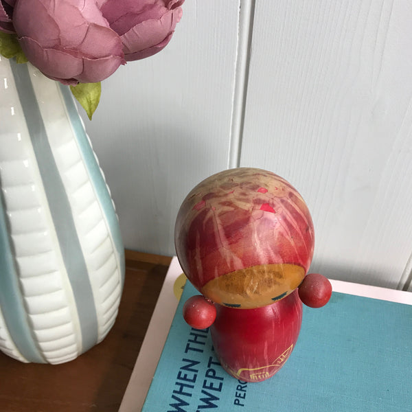 Vintage Japanese Kokeshi Doll #7