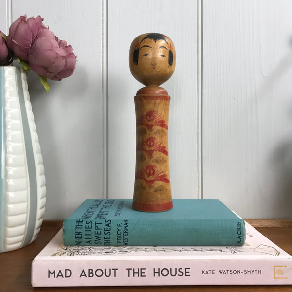 Vintage Japanese Kokeshi Doll #9
