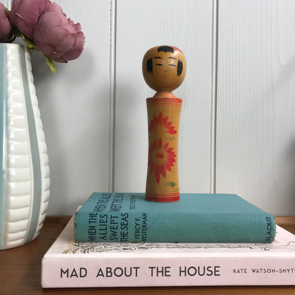 Vintage Japanese Kokeshi Doll #8