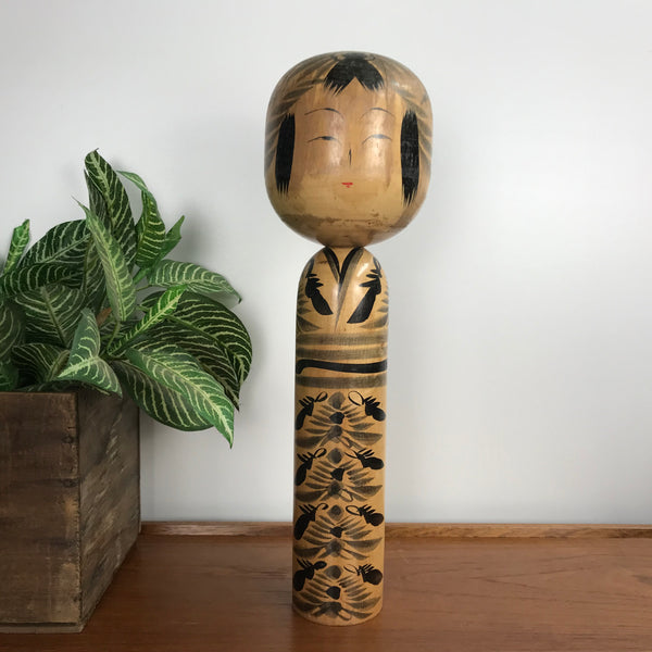 Vintage Japanese Kokeshi Doll X1 - EXTRA LARGE