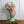 Art Deco Blush Pink/Green Vase #A11