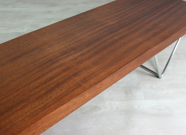 Vintage 1960s teak low bench/coffee table