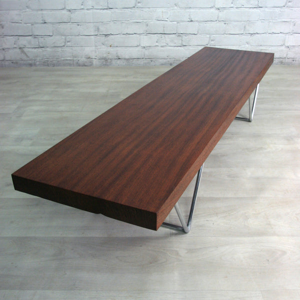 Vintage 1960s teak low bench/coffee table