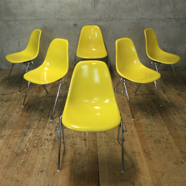 vintage_charles_ray_eames_herman_miller_dss_yellow_chair.