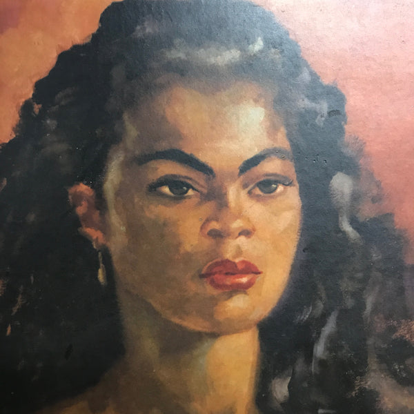 Mid Century 'African Beauty' Framed Print