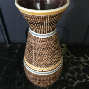 Mid Century West German Ceramic Vase #A1
