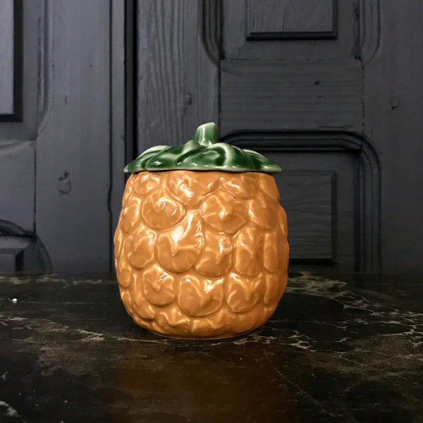 Vintage Ceramic Pineapple Preserve Pot