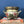 Vintage Brass & Enamel Planter