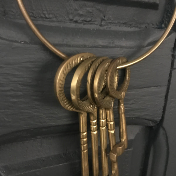 Mid Century Brass Keys