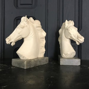 Mid Century Giannelli Horse Bookends