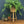 Vintage Boho Rattan Planter on Legs