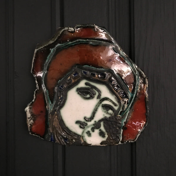 Mid Century 'Madonna & Child' Wall Plaque #A2