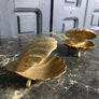 Vintage Brass Clam Shell Ornments/Trinket Boxes