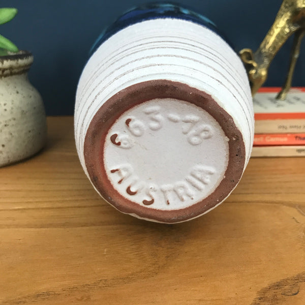 Vintage Austrian Ceramic Vase #663-18