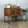 Vintage Marble & Oak Washstand