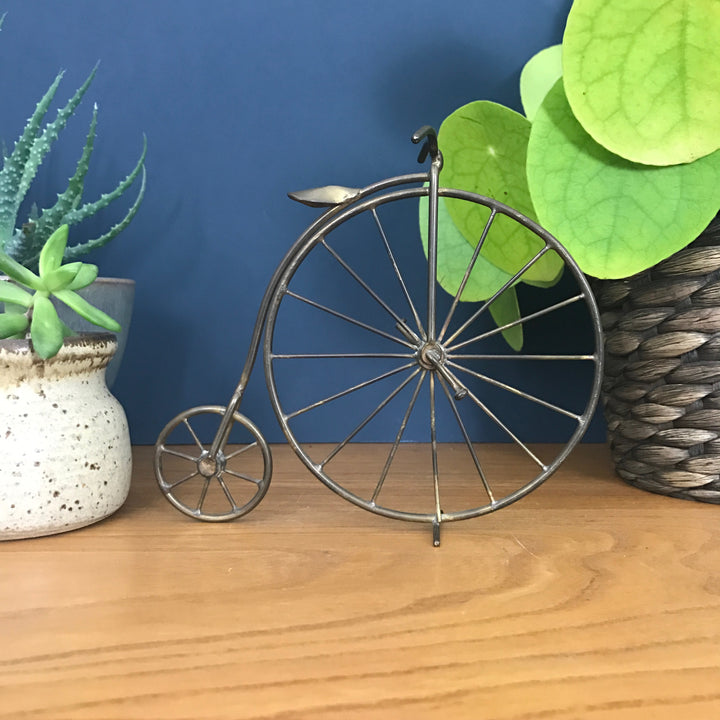 Vintage Brass 'Penny Farthing' Ornament