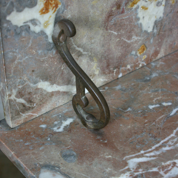 Vintage Marble & Oak Washstand