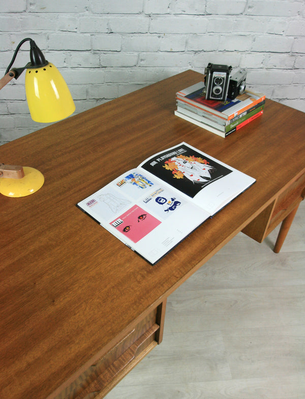 Vintage Danish Mid Century Teak Desk