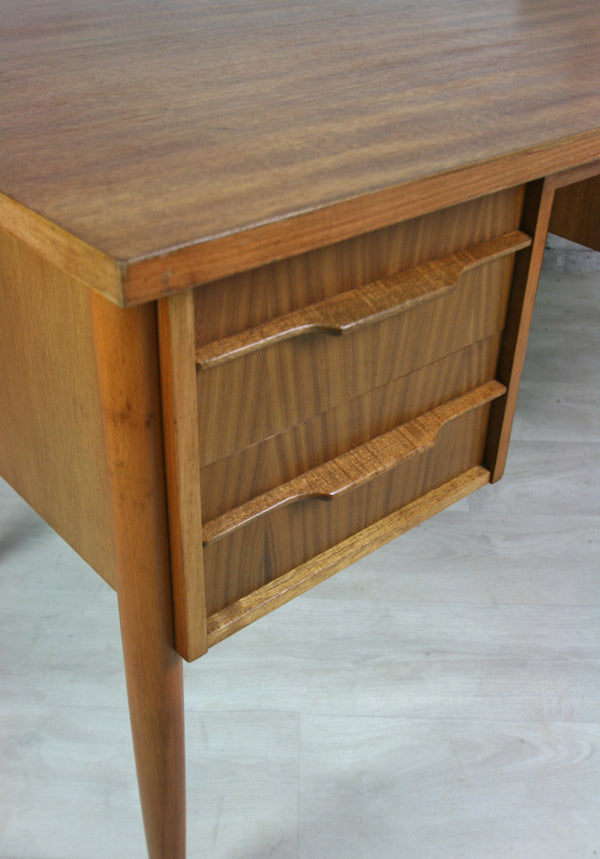 Vintage Danish Mid Century Teak Desk