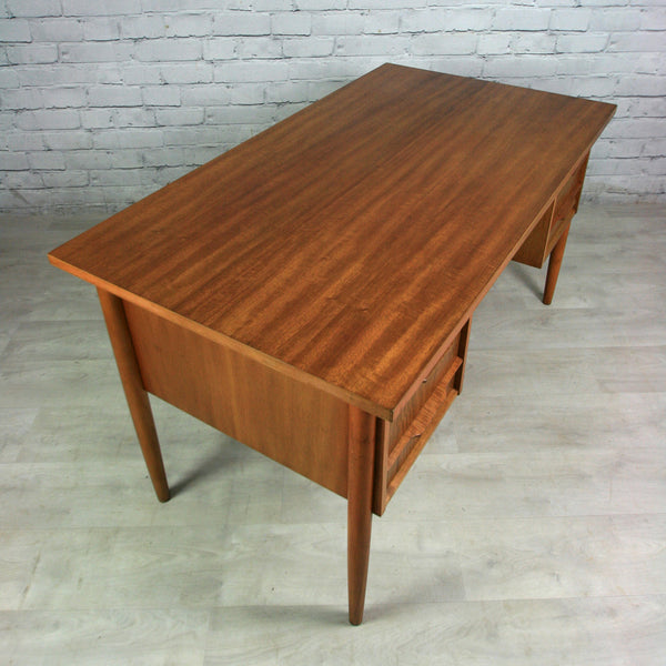 Vintage Danish Mid Century Teak Desk