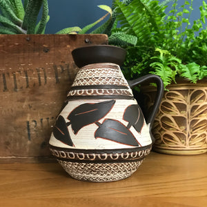 Mid Century Madrid Pottery Vase/Jug