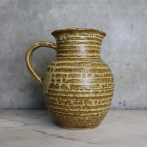 Mid Century Studio Pottery Ceramic Jug 22-2