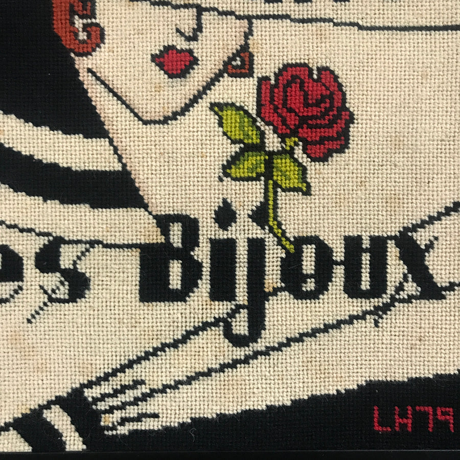 Mid Century French 'Les Bijoux' Needlework