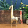Vintage Mid Century Brass Donkey