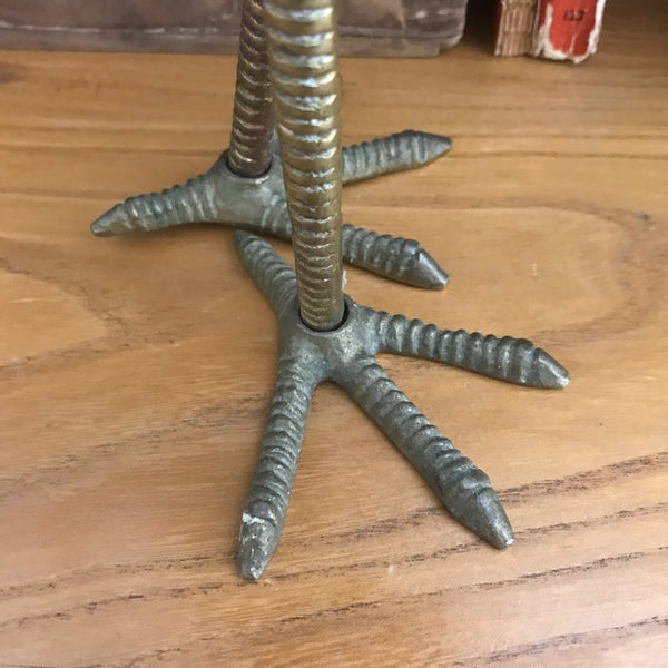 Vintage Mid Century Brass Crane