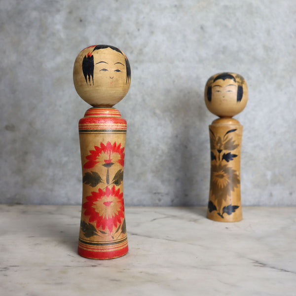Vintage Japanese Kokeshi Doll 22-3