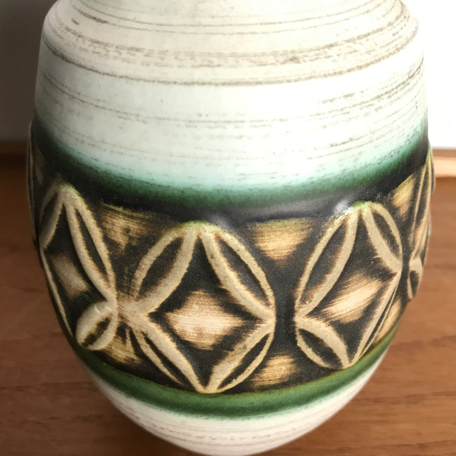 Vintage West German Ceramic Vase #A1