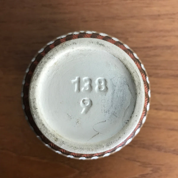 Mid Century West German Ceramic Vase #138/9