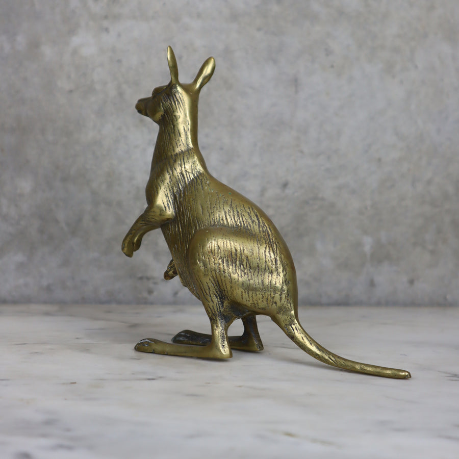 Vintage Brass Kangaroo - 05K