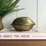 Mid Century Brass 'Walnut' Nutcracker