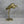 Vintage Hollywood Regency Brass Crane 22-F