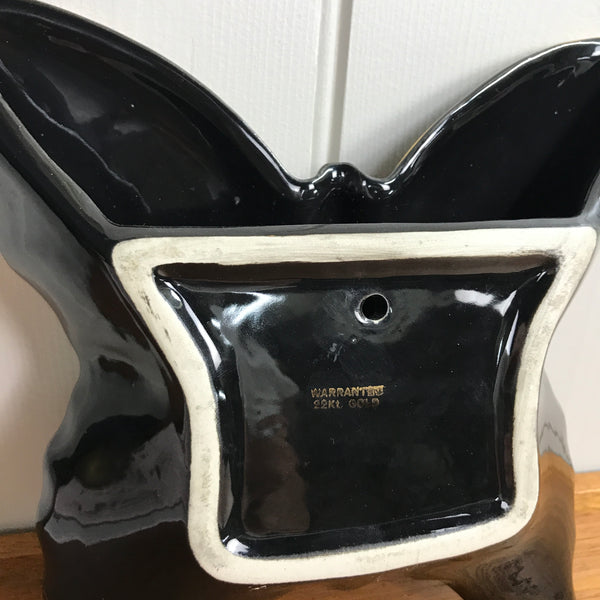 LARGE Mid Century Butterfly Wall Vase
