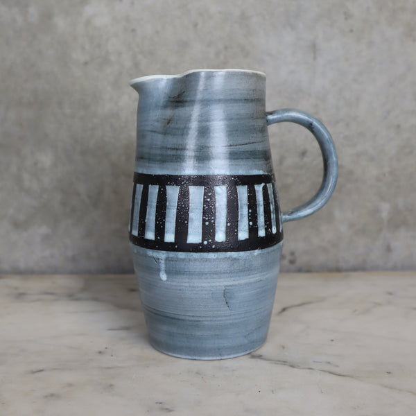 Mid Century Studio Pottery Large Jug