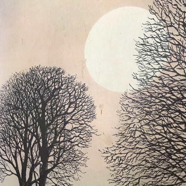 1960s Framed 'Trees' Picture