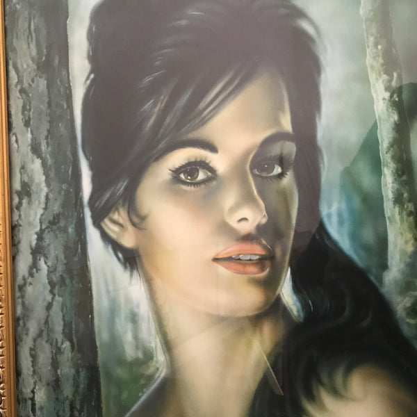 Vintage 1960s 'Tina' Framed Print