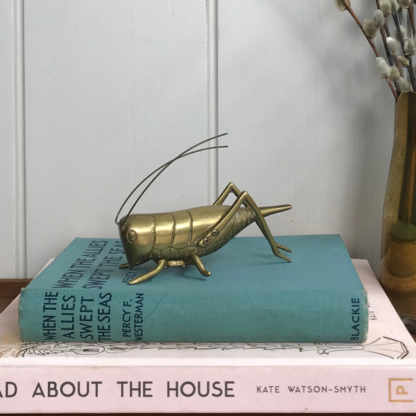 Vintage Brass Cricket #A2