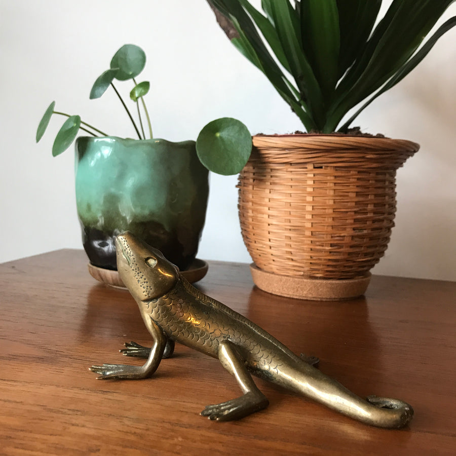 Vintage Brass Lizard