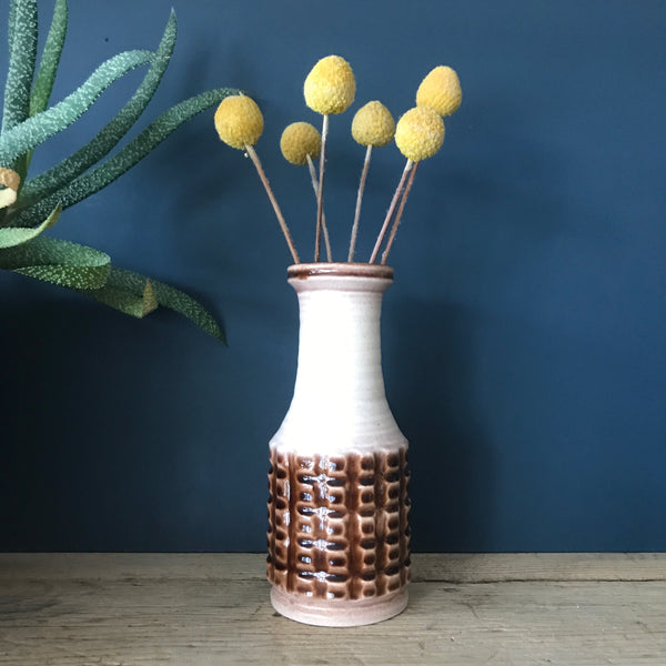 Vintage West German Ceramic Vase #1118