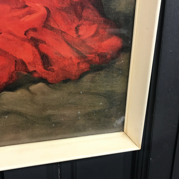 Mid Century 'Fire Dancer' Framed Print #A1/18