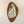 Mid Century Teak & Brass Mirror