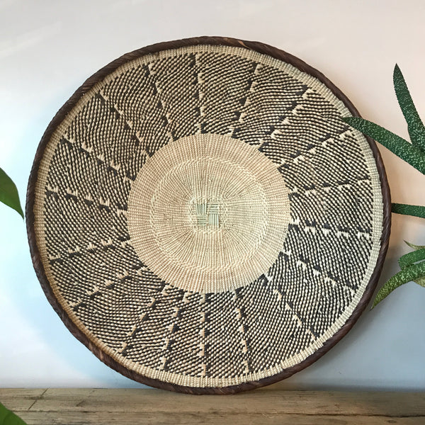 Ethnic African Binga Basket #5 - D43.5cm