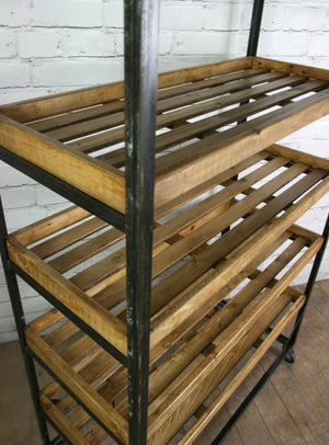 Industrial Factory Shoe Rack - Retail/Restaurant Display *Made to order*
