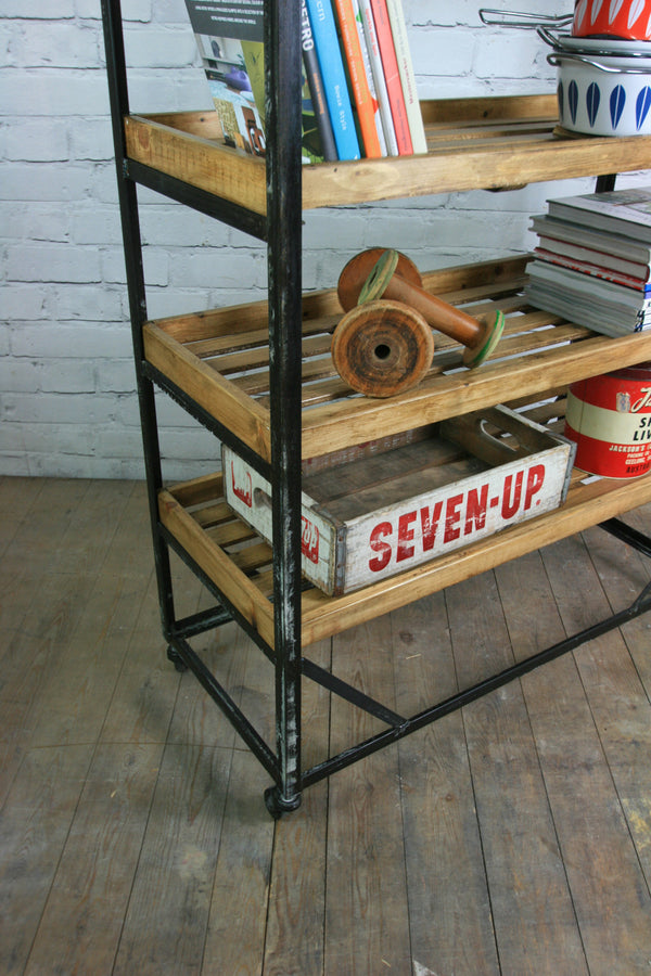 Industrial Factory Shoe Rack - Retail/Restaurant Display *Made to order*