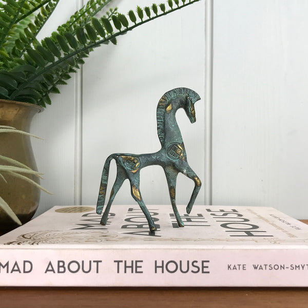 Mid Century Bronze 'Horse' Ornament #O2