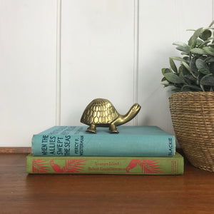 Vintage Brass Tortoise - Small