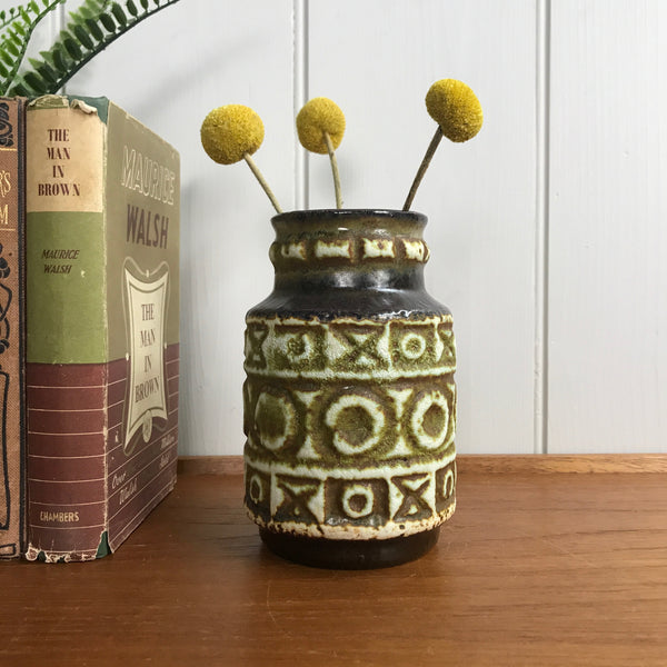 Mid Century West German Ceramic Vase #92/14